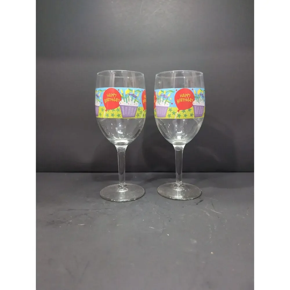 Birthday Wine Glass Pair,‎ 